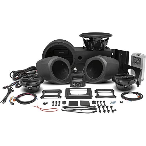 Rockford Fosgate GNRL-STAGE3 400 Watt Stereo, Front Lower Speaker, and Subwoofer Kit for Select 2016-2020 Polaris General Models Rockford Fosgate GNRL-STAGE3 400 Watt Stereo, Front Lower Speaker, and Subwoofer Kit for Select 2016-2020 Polaris General Models